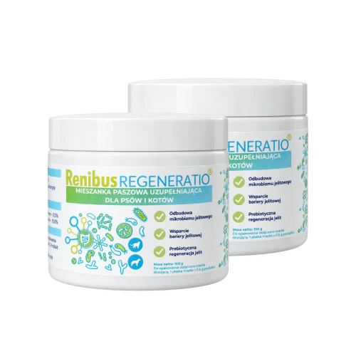 Renibus Regeneratio 100g. / 200 porcji, odbuduj mikrobiom, uszczelnij jelita